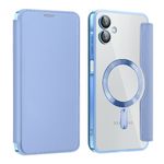 Laptop, Telefoane si Tablete - Telefoane mobile si accesorii - Accesorii Telefoane - Huse telefoane - Husa pentru Samsung Galaxy A06 - Techsuit SmartMag Book Case - Albastru deschis - Infinity.ro