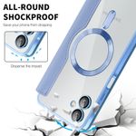 Laptop, Telefoane si Tablete - Telefoane mobile si accesorii - Accesorii Telefoane - Huse telefoane - Husa pentru Samsung Galaxy A06 - Techsuit SmartMag Book Case - Albastru deschis - Infinity.ro