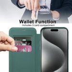Laptop, Telefoane si Tablete - Telefoane mobile si accesorii - Accesorii Telefoane - Huse telefoane - Husa pentru iPhone 15 Pro - Techsuit SmartMag Book Case - Verde - Infinity.ro