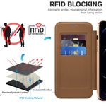 Laptop, Telefoane si Tablete - Telefoane mobile si accesorii - Accesorii Telefoane - Huse telefoane - Husa pentru iPhone 12 Pro - Techsuit SmartMag Book Case - Maro - Infinity.ro