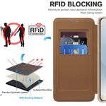 Laptop, Telefoane si Tablete - Telefoane mobile si accesorii - Accesorii Telefoane - Huse telefoane - Husa pentru Samsung Galaxy S25 Edge - Techsuit SmartMag Book Case - Maro - Infinity.ro