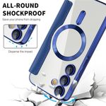 Laptop, Telefoane si Tablete - Telefoane mobile si accesorii - Accesorii Telefoane - Huse telefoane - Husa pentru Samsung Galaxy A35 5G - Techsuit SmartMag Book Case - Albastru - Infinity.ro