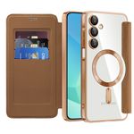 Laptop, Telefoane si Tablete - Telefoane mobile si accesorii - Accesorii Telefoane - Huse telefoane - Husa pentru Samsung Galaxy A16 4G / A16 5G - Techsuit SmartMag Book Case - Maro - Infinity.ro