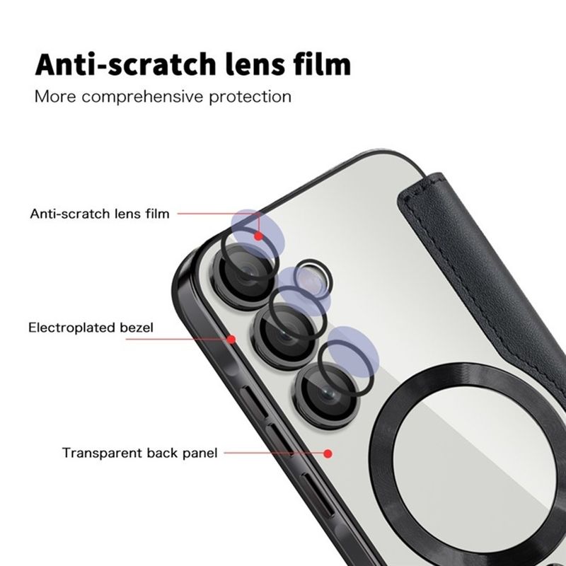 Laptop, Telefoane si Tablete - Telefoane mobile si accesorii - Accesorii Telefoane - Huse telefoane - Husa pentru Samsung Galaxy A35 5G - Techsuit SmartMag Book Case - Negru - Infinity.ro