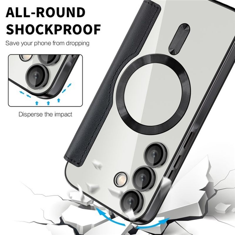 Laptop, Telefoane si Tablete - Telefoane mobile si accesorii - Accesorii Telefoane - Huse telefoane - Husa pentru Samsung Galaxy A35 5G - Techsuit SmartMag Book Case - Negru - Infinity.ro