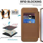 Laptop, Telefoane si Tablete - Telefoane mobile si accesorii - Accesorii Telefoane - Huse telefoane - Husa pentru Samsung Galaxy A36 5G - Techsuit SmartMag Book Case - Maro - Infinity.ro