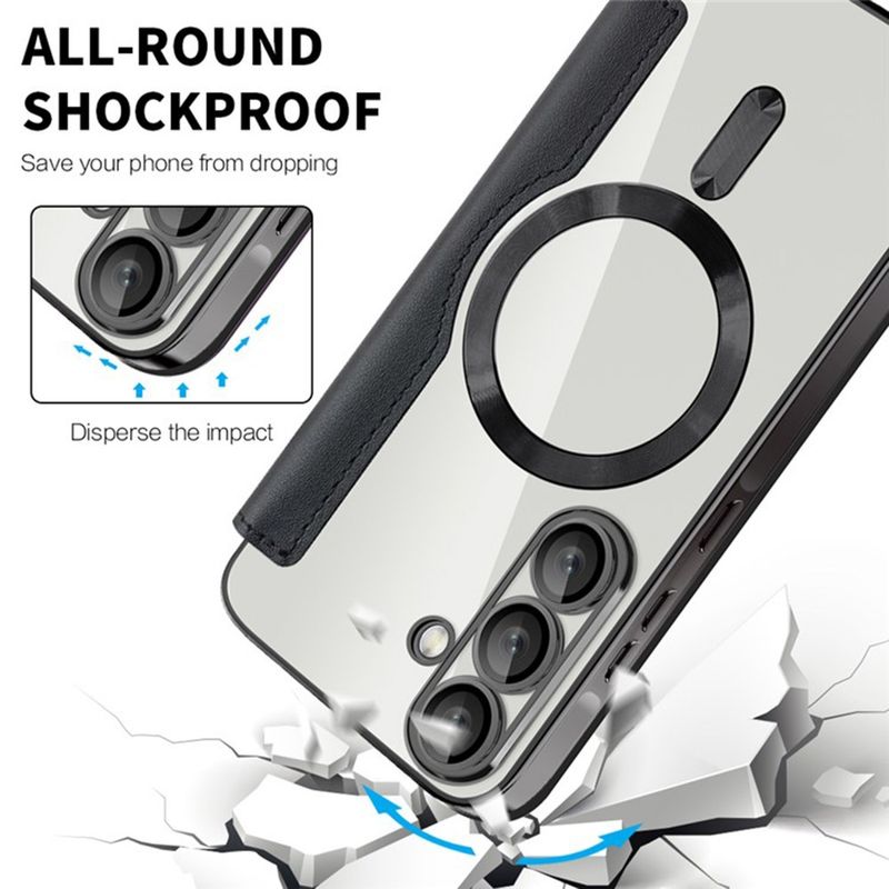 Laptop, Telefoane si Tablete - Telefoane mobile si accesorii - Accesorii Telefoane - Huse telefoane - Husa pentru Samsung Galaxy A36 5G - Techsuit SmartMag Book Case - Negru - Infinity.ro