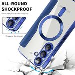Laptop, Telefoane si Tablete - Telefoane mobile si accesorii - Accesorii Telefoane - Huse telefoane - Husa pentru Samsung Galaxy A56 5G - Techsuit SmartMag Book Case - Albastru - Infinity.ro