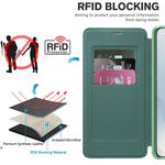 Laptop, Telefoane si Tablete - Telefoane mobile si accesorii - Accesorii Telefoane - Huse telefoane - Husa pentru Samsung Galaxy S25 Edge - Techsuit SmartMag Book Case - Verde - Infinity.ro