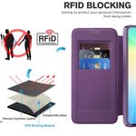 Laptop, Telefoane si Tablete - Telefoane mobile si accesorii - Accesorii Telefoane - Huse telefoane - Husa pentru Samsung Galaxy A06 - Techsuit SmartMag Book Case - Mov - Infinity.ro