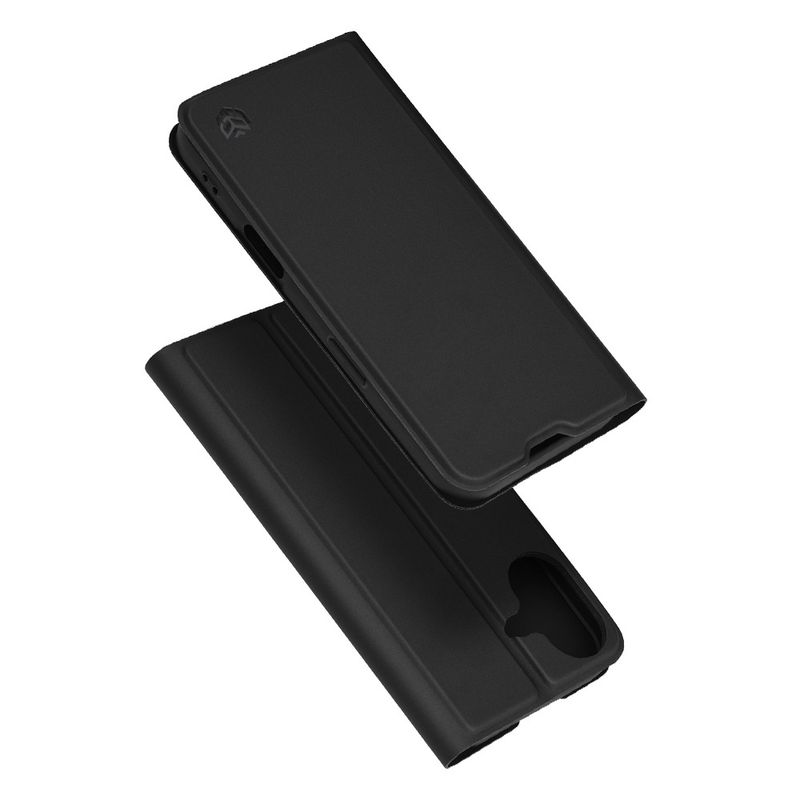 Laptop, Telefoane si Tablete - Telefoane mobile si accesorii - Accesorii Telefoane - Huse telefoane - Husa pentru iPhone 17 - Techsuit Magskin Book - Negru - Infinity.ro