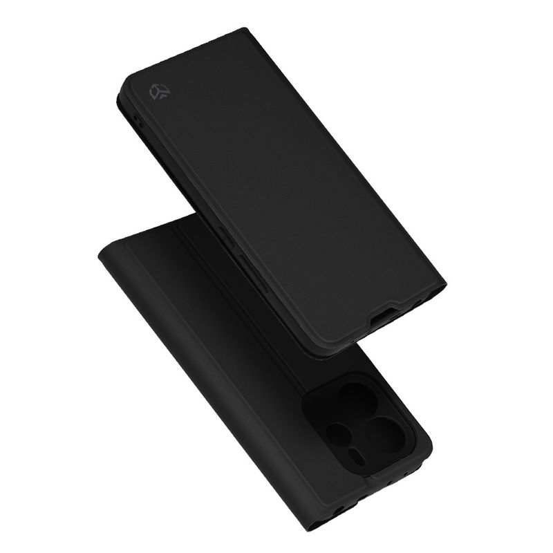 Laptop, Telefoane si Tablete - Telefoane mobile si accesorii - Accesorii Telefoane - Huse telefoane - Husa pentru Xiaomi Rosumi Note 14 4G (Standard) - Techsuit Magskin Book - Negru - Infinity.ro