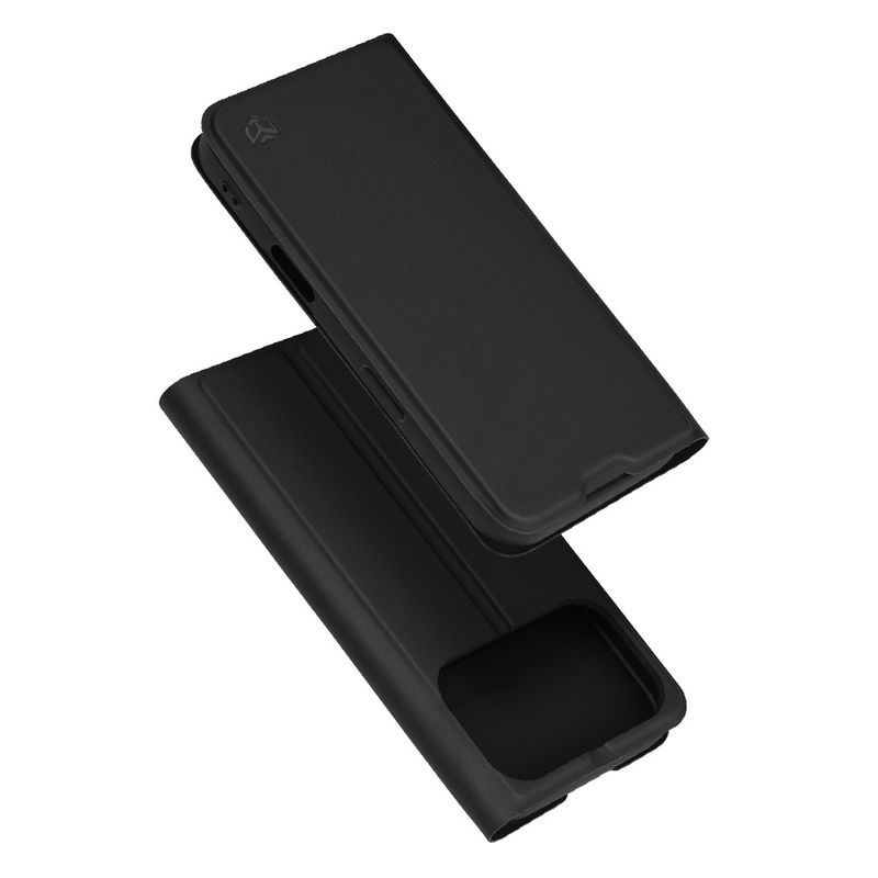 Laptop, Telefoane si Tablete - Telefoane mobile si accesorii - Accesorii Telefoane - Huse telefoane - Husa pentru iPhone 17 Pro - Techsuit Magskin Book - Negru - Infinity.ro