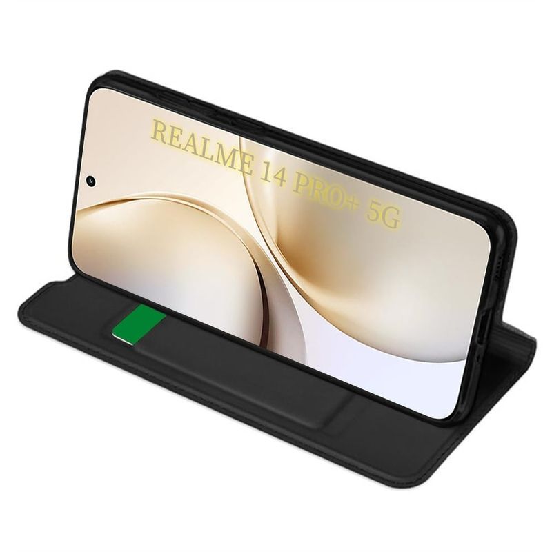 Laptop, Telefoane si Tablete - Telefoane mobile si accesorii - Accesorii Telefoane - Huse telefoane - Husa pentru Realme 14 Pro+ - Techsuit Magskin Book - Negru - Infinity.ro