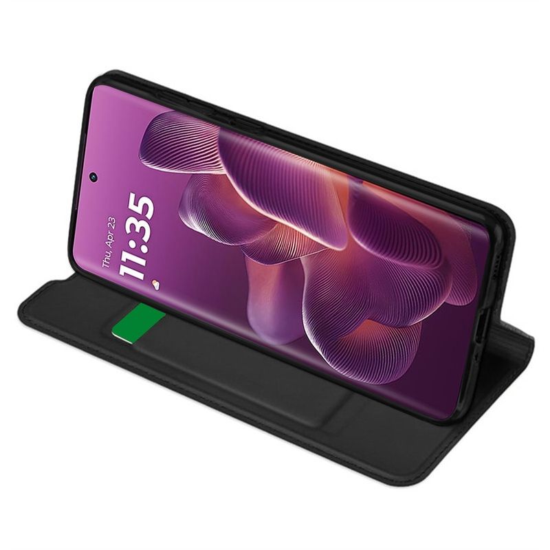 Laptop, Telefoane si Tablete - Telefoane mobile si accesorii - Accesorii Telefoane - Huse telefoane - Husa pentru Motorola Edge 60 Pro - Techsuit Magskin Book - Negru - Infinity.ro