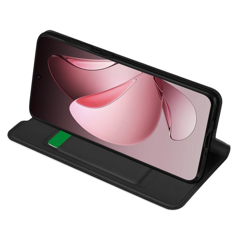 Laptop, Telefoane si Tablete - Telefoane mobile si accesorii - Accesorii Telefoane - Huse telefoane - Husa pentru Oppo Reno13 F 4G / Reno13 F 5G / Reno13 FS 5G - Techsuit Magskin Book - Negru - Infinity.ro