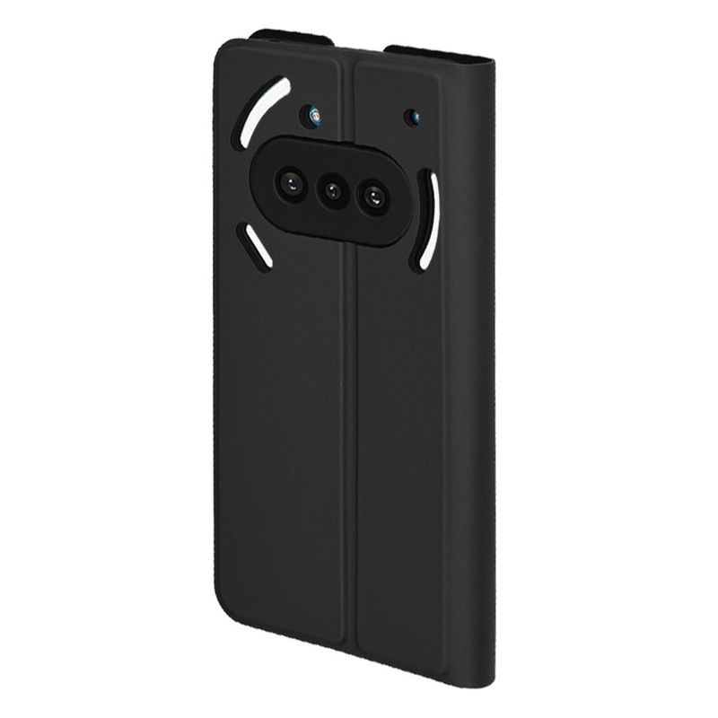 Laptop, Telefoane si Tablete - Telefoane mobile si accesorii - Accesorii Telefoane - Huse telefoane - Husa pentru Nothing Phone (3a) - Techsuit Magskin Book - Negru - Infinity.ro