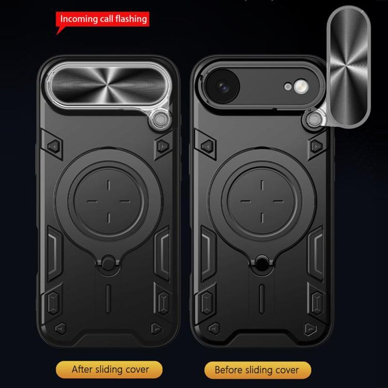 Laptop, Telefoane si Tablete - Telefoane mobile si accesorii - Accesorii Telefoane - Huse telefoane - Husa pentru iPhone 17 Air - Techsuit CamGuard Pro - Negru - Infinity.ro