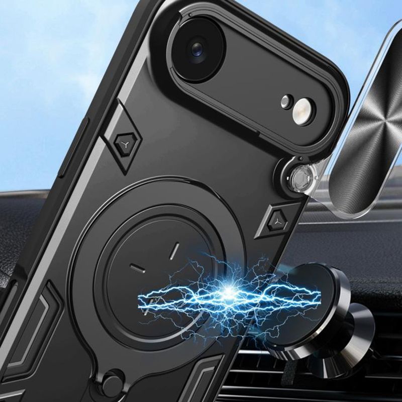 Laptop, Telefoane si Tablete - Telefoane mobile si accesorii - Accesorii Telefoane - Huse telefoane - Husa pentru iPhone 17 Air - Techsuit CamGuard Pro - Negru - Infinity.ro