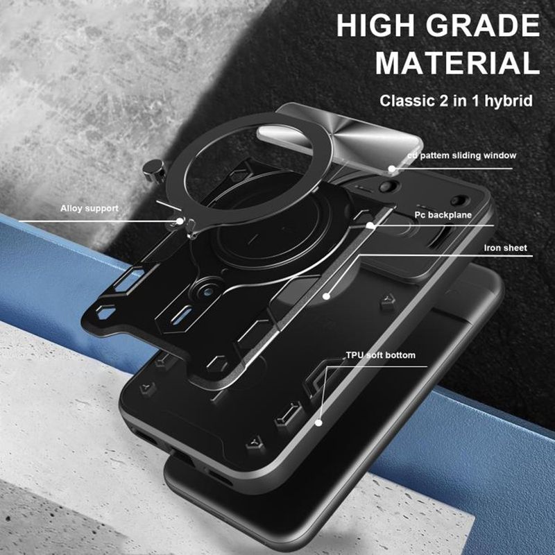 Laptop, Telefoane si Tablete - Telefoane mobile si accesorii - Accesorii Telefoane - Huse telefoane - Husa pentru Nothing Phone (3a) - Techsuit CamGuard Pro - Negru - Infinity.ro