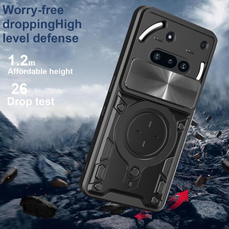 Laptop, Telefoane si Tablete - Telefoane mobile si accesorii - Accesorii Telefoane - Huse telefoane - Husa pentru Nothing Phone (3a) - Techsuit CamGuard Pro - Negru - Infinity.ro