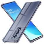 Laptop, Telefoane si Tablete - Telefoane mobile si accesorii - Accesorii Telefoane - Huse telefoane - Husa pentru Oppo Reno6 Pro 5G (Snapdragon) - Techsuit Shockproof Transparent Silicone - Negru - Infinity.ro