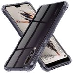 Laptop, Telefoane si Tablete - Telefoane mobile si accesorii - Accesorii Telefoane - Huse telefoane - Husa pentru Huawei P20 Pro - Techsuit Shockproof Transparent Silicone - Negru - Infinity.ro