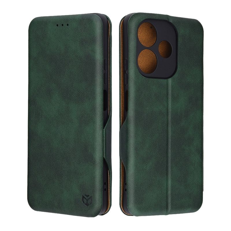 Laptop, Telefoane si Tablete - Telefoane mobile si accesorii - Accesorii Telefoane - Huse telefoane - Husa pentru Oppo A5 Pro 4G / A5 Pro 5G - Techsuit Safe Wallet Plus - Verde - Infinity.ro