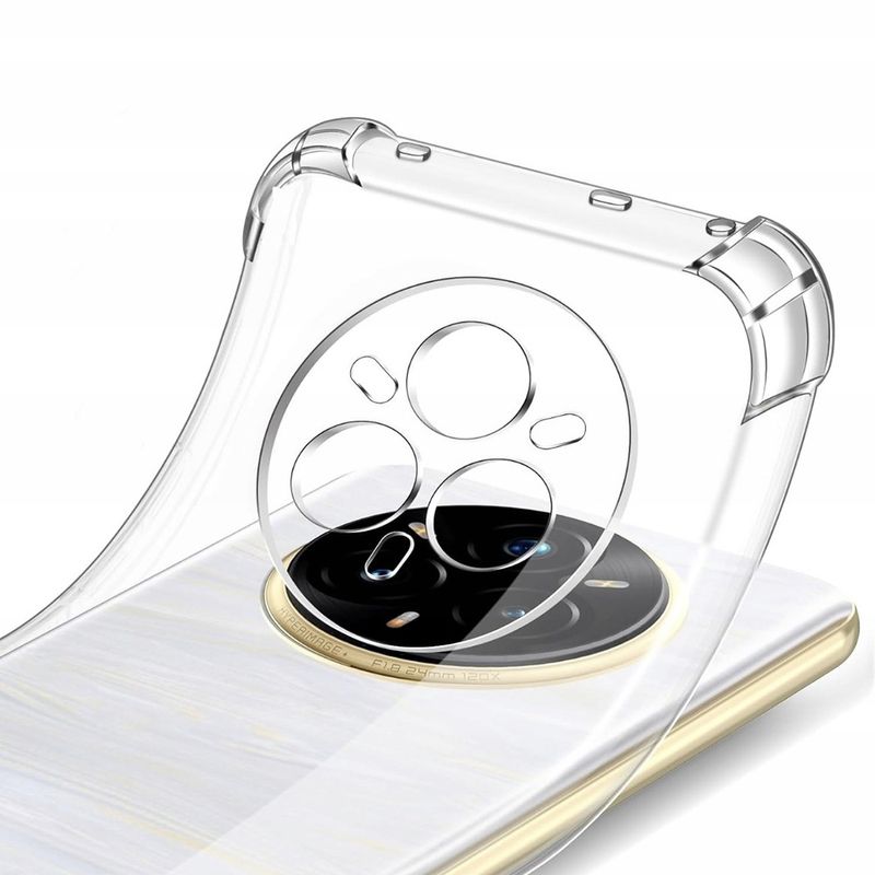 Laptop, Telefoane si Tablete - Telefoane mobile si accesorii - Accesorii Telefoane - Huse telefoane - Husa pentru Realme 14 Pro+ - Techsuit Shockproof Transparent Silicone - Transparent - Infinity.ro