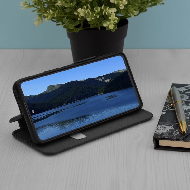 Laptop, Telefoane si Tablete - Telefoane mobile si accesorii - Accesorii Telefoane - Huse telefoane - Husa pentru Motorola Edge 60 Pro - Techsuit Safe Wallet Plus - Negru - Infinity.ro
