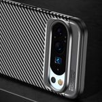 Laptop, Telefoane si Tablete - Telefoane mobile si accesorii - Accesorii Telefoane - Huse telefoane - Husa pentru Google Pixel 10 / 10 Pro - Techsuit CarbonFiber - Negru - Infinity.ro