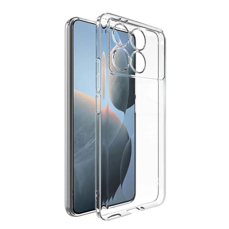 Laptop, Telefoane si Tablete - Telefoane mobile si accesorii - Accesorii Telefoane - Huse telefoane - Husa pentru Xiaomi Poco F6 Pro - Techsuit Transparent Silicone - Transparent - Infinity.ro