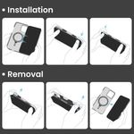 Laptop, Telefoane si Tablete - Telefoane mobile si accesorii - Accesorii Telefoane - Huse telefoane - Husa pentru iPhone 16 Pro Max - Techsuit Aramid Fiber MagSafe - Negru - Infinity.ro