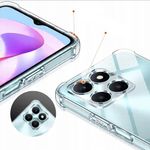 Laptop, Telefoane si Tablete - Telefoane mobile si accesorii - Accesorii Telefoane - Huse telefoane - Husa pentru Honor X6c - Techsuit Shockproof Transparent Silicone - Transparent - Infinity.ro