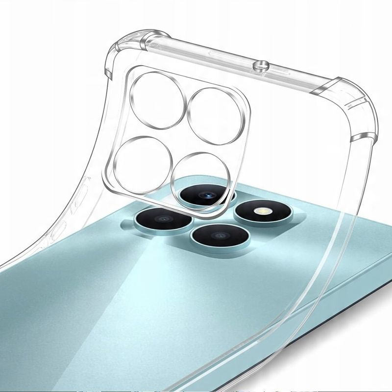 Laptop, Telefoane si Tablete - Telefoane mobile si accesorii - Accesorii Telefoane - Huse telefoane - Husa pentru Honor X6c - Techsuit Shockproof Transparent Silicone - Transparent - Infinity.ro