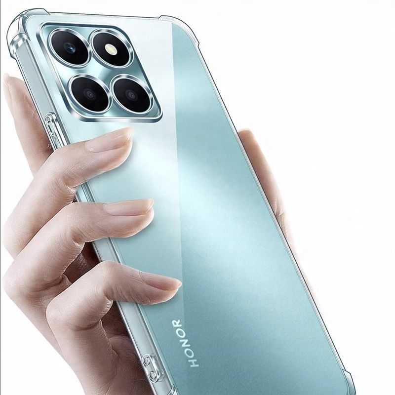 Laptop, Telefoane si Tablete - Telefoane mobile si accesorii - Accesorii Telefoane - Huse telefoane - Husa pentru Honor X6c - Techsuit Shockproof Transparent Silicone - Transparent - Infinity.ro