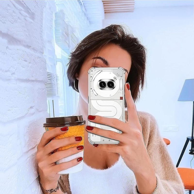 Laptop, Telefoane si Tablete - Telefoane mobile si accesorii - Accesorii Telefoane - Huse telefoane - Husa pentru Nothing Phone (3a) - Techsuit Shockproof Transparent Silicone - Transparent - Infinity.ro