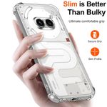 Laptop, Telefoane si Tablete - Telefoane mobile si accesorii - Accesorii Telefoane - Huse telefoane - Husa pentru Nothing Phone (3a) - Techsuit Shockproof Transparent Silicone - Transparent - Infinity.ro