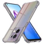 Laptop, Telefoane si Tablete - Telefoane mobile si accesorii - Accesorii Telefoane - Huse telefoane - Husa pentru Oppo Reno8 - Techsuit Shockproof Transparent Silicone - Negru - Infinity.ro
