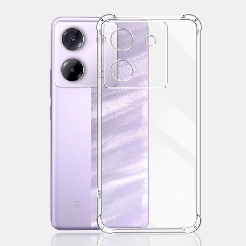 Laptop, Telefoane si Tablete - Telefoane mobile si accesorii - Accesorii Telefoane - Huse telefoane - Husa pentru Xiaomi Poco M7 ProA 5G - Techsuit Shockproof Transparent Silicone - Transparent - Infinity.ro