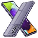 Laptop, Telefoane si Tablete - Telefoane mobile si accesorii - Accesorii Telefoane - Huse telefoane - Husa pentru Samsung Galaxy A52 4G / A52 5G / A52s 5G - Techsuit Shockproof Transparent Silicone - Negru - Infinity.ro