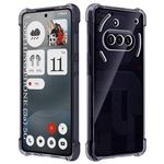 Laptop, Telefoane si Tablete - Telefoane mobile si accesorii - Accesorii Telefoane - Huse telefoane - Husa pentru Nothing Phone (3a) - Techsuit Shockproof Transparent Silicone - Negru - Infinity.ro