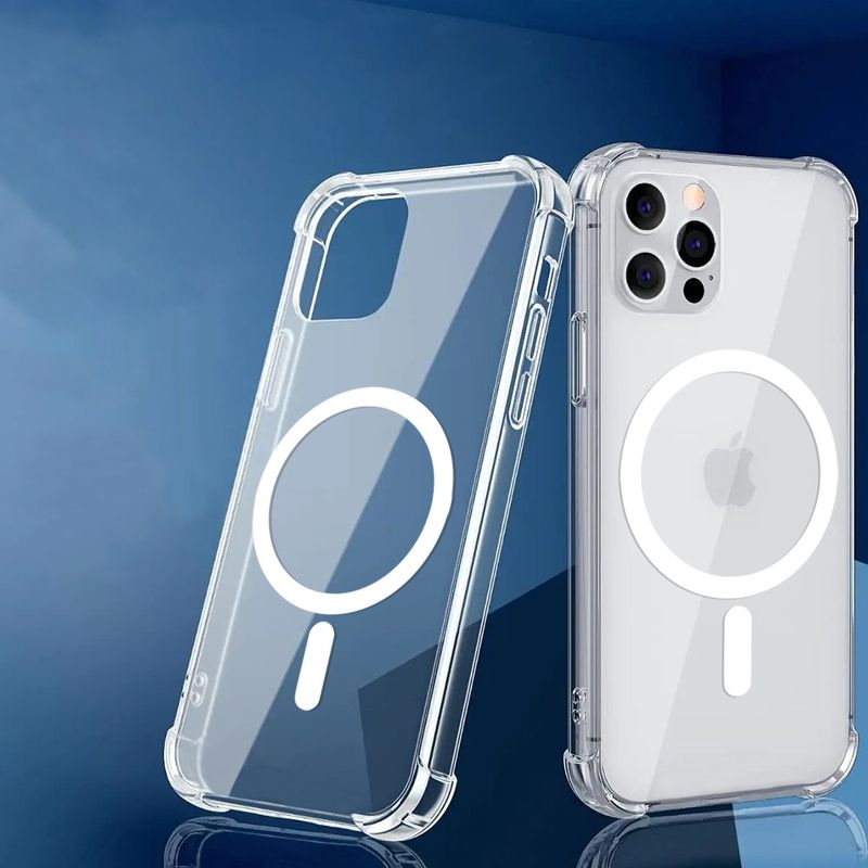 Laptop, Telefoane si Tablete - Telefoane mobile si accesorii - Accesorii Telefoane - Huse telefoane - Husa pentru Samsung Galaxy A15 4G / A15 5G - Techsuit Shockproof Transparent Silicone MagSafe - Transparent - Infinity.ro