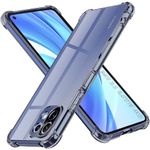 Laptop, Telefoane si Tablete - Telefoane mobile si accesorii - Accesorii Telefoane - Huse telefoane - Husa pentru Xiaomi Mi 11 Lite 4G / Mi 11 Lite 5G / 11 Lite 5G NE - Techsuit Shockproof Transparent Silicone - Negru - Infinity.ro