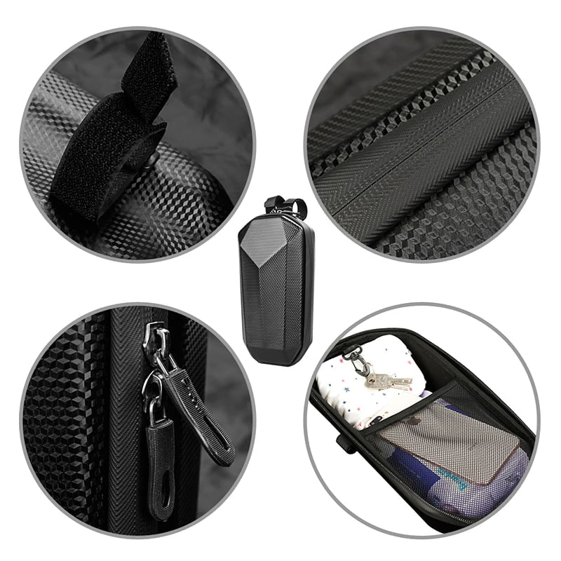 Auto si Moto - Moto - Accesorii moto si consumabile - Geanta impermeabila Trotineta, FIXATO, material EVA, 5L, Negru - Infinity.ro
