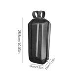 Auto si Moto - Moto - Accesorii moto si consumabile - Geanta impermeabila Trotineta, FIXATO, material EVA, 4L, Negru - Infinity.ro