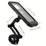Laptop, Telefoane si Tablete - Telefoane mobile si accesorii - Accesorii Telefoane - Suport si docking telefoane - Suport Universal Impermeabil pentru Telefon pentru Motocicleta, Bicicleta, Suport GPS rotativ 360°, suport reglabil - Infinity.ro