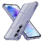 Laptop, Telefoane si Tablete - Telefoane mobile si accesorii - Accesorii Telefoane - Huse telefoane - Husa pentru Samsung Galaxy A55 5G - Techsuit Shockproof Transparent Silicone - Negru - Infinity.ro