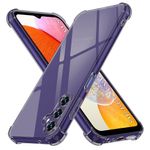 Laptop, Telefoane si Tablete - Telefoane mobile si accesorii - Accesorii Telefoane - Huse telefoane - Husa pentru Samsung Galaxy A14 4G / A14 5G - Techsuit Shockproof Transparent Silicone - Negru - Infinity.ro