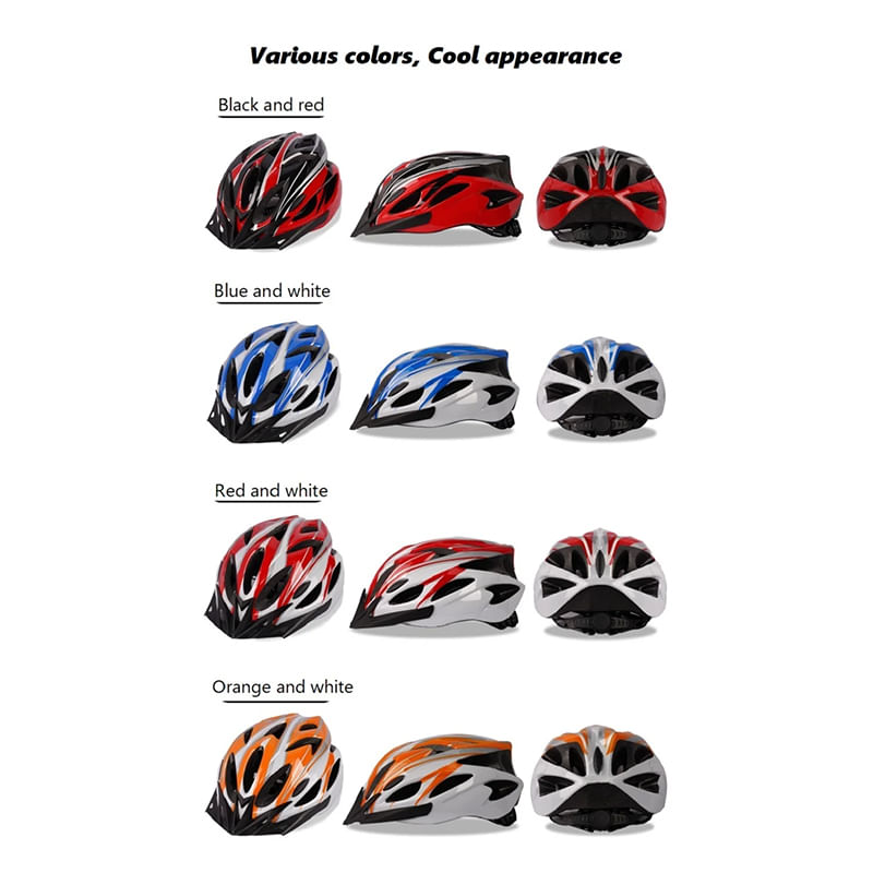 Auto si Moto - Moto - Echipamente protectie moto - Casti moto - Casca protectie Bicicleta, FIXATO, Cu 20 canale de ventilatie, Aerodinamica, Disipare eficienta a caldurii, Portocalie - Infinity.ro